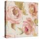 Touch of Rose II-Pela-Stretched Canvas