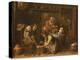 The Podiatrist Or Foot Surgeon-David Teniers-Stretched Canvas