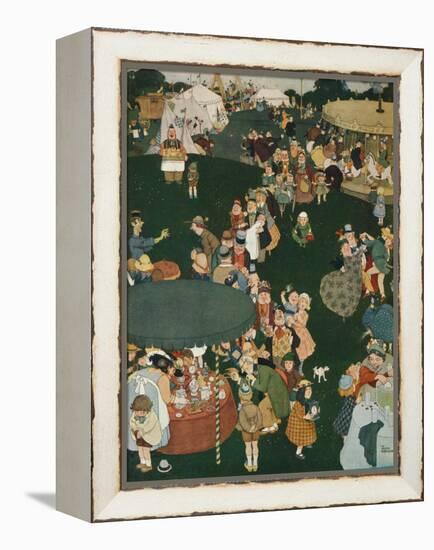 The Fair Day, C19th Century, (1925)-W Heath Robinson-Framed Premier Image Canvas