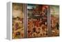 Triptych of the Temptation of St. Anthony-Hieronymus Bosch-Framed Premier Image Canvas