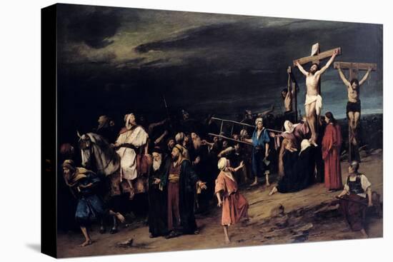 Christ on the Cross-Mihaly Munkacsy-Premier Image Canvas