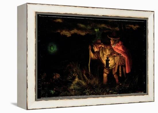 Jack O'Lantern, 1872-Arthur Hughes-Framed Premier Image Canvas