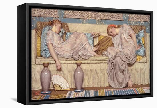 Beads, 1880-Albert Joseph Moore-Framed Premier Image Canvas