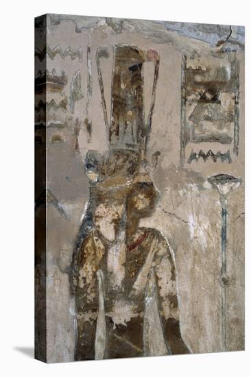Wall Paintings, Temple of Ain El Meftla, Bahariya Oasis, Giza, Egypt, 26th Dynasty-null-Premier Image Canvas