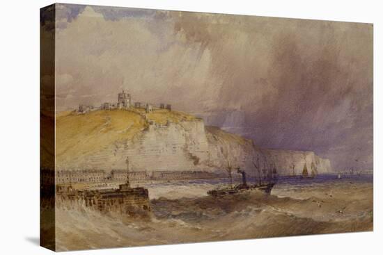 A Paddle-Steamer Leaving Dover Harbour, 1879-William Callow-Premier Image Canvas