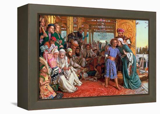 The Finding of the Saviour in the Temple, 1862-William Holman Hunt-Framed Premier Image Canvas