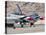 U.S. Air Force Thunderbirds on the Ramp at Nellis Air Force Base, Nevada-Stocktrek Images-Premier Image Canvas