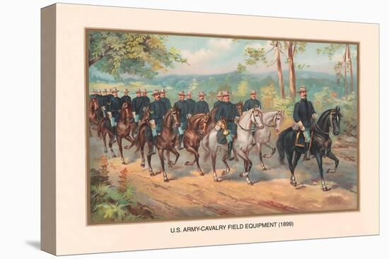 U.S. Army Cavalry Field Equipment, 1899-Arthur Wagner-Stretched Canvas