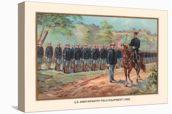 U.S. Army Infantry Field Equipment, 1899-Arthur Wagner-Stretched Canvas