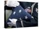 U.S. Honor Guard Performs a Flag Folding Demonstration-null-Premier Image Canvas