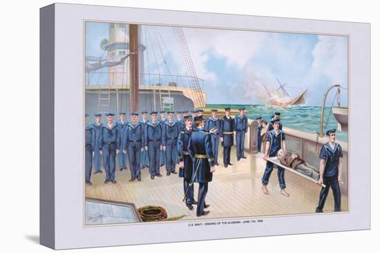 U.S. Navy: Alabama-Werner-Stretched Canvas