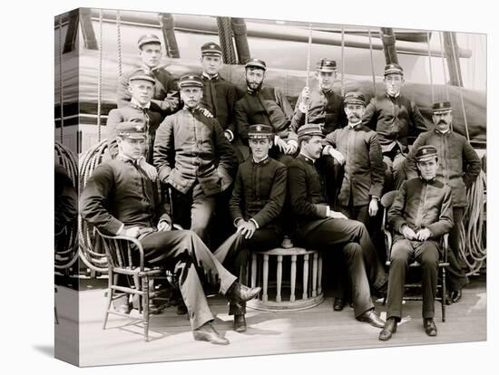 U.S.S. Pensacola, Junior Officers-null-Stretched Canvas