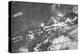 U.S. Warships on Battleship Row, Pearl Harbor, 7th December, 1941-Japanese Photographer-Premier Image Canvas