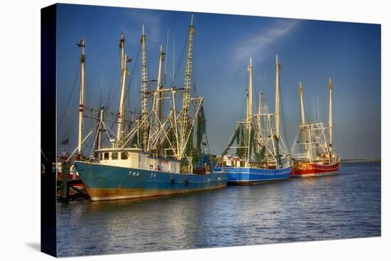 Ua Ch Shrimp Boats III-Danny Head-Premier Image Canvas