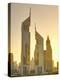 Uae, Dubai, Sheikh Zayed Road, Emirates Towers-Alan Copson-Premier Image Canvas