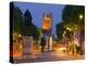 UK, England, London, Whitehall and Houses of Parliament-Alan Copson-Premier Image Canvas