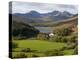 Uk, North Wales, Snowdonia; the Snowdon Horseshoe Rises Above Llyn Mymbr-John Warburton-lee-Premier Image Canvas