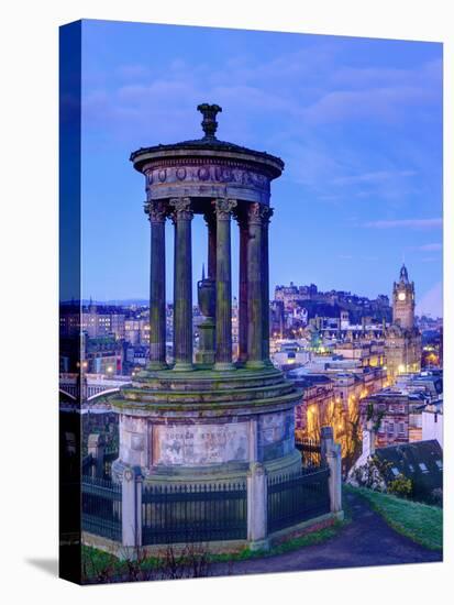 UK, Scotland, Edinburgh, Calton Hill, Stewart Monument-Alan Copson-Premier Image Canvas