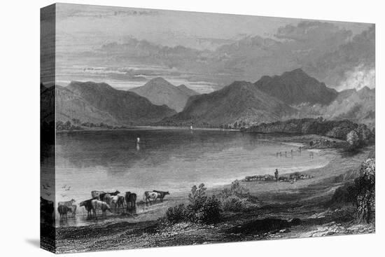 Ullswater, Lake District-W Harvey-Stretched Canvas