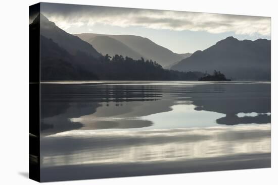 Ullswater, Little Island in November, Lake District National Park, Cumbria, England, UK-James Emmerson-Premier Image Canvas