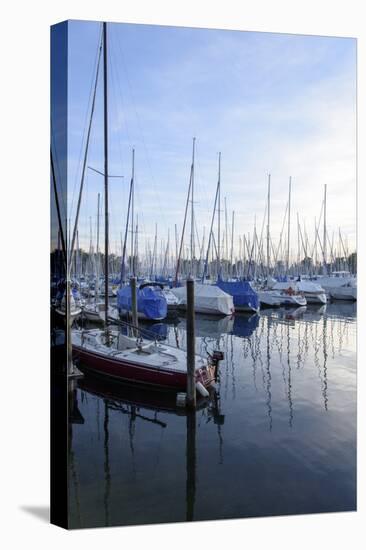 Ultramarina Yacht Harbour, Kressbronn, Lake of Constance, Baden-Wurttemberg, Germany-Ernst Wrba-Premier Image Canvas