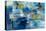 Ultramarine Waves III-Silvia Vassileva-Stretched Canvas