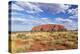 Uluru (UNESCO World Heritage Site), Uluru-Kata Tjuta National Park, Northern Territory, Australia-Ian Trower-Premier Image Canvas