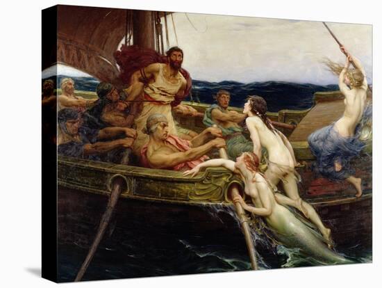 Ulysses and the Sirens, 1909-Herbert James Draper-Premier Image Canvas