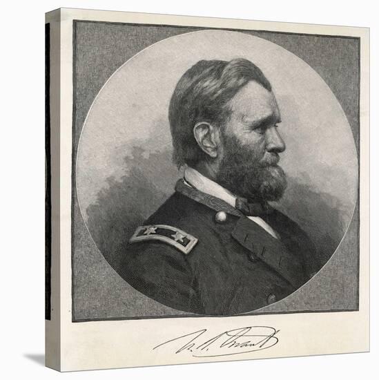 Ulysses S Grant American Civil War General and Later President-null-Premier Image Canvas