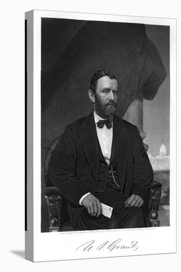 Ulysses Simpson Grant-Alonzo Chappel-Stretched Canvas