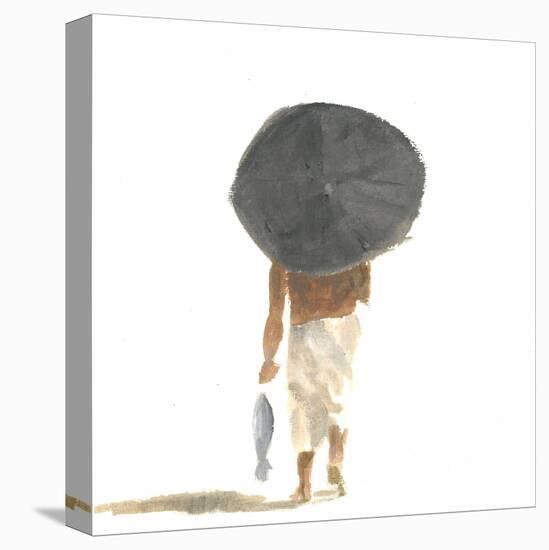 Umbrella and Fish, 2015-Lincoln Seligman-Premier Image Canvas