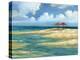Umbrella Beachscape IV-Paul Brent-Stretched Canvas