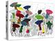 Umbrellas - Jack & Jill-Stella May DaCosta-Premier Image Canvas