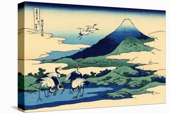 Umegawa in Sagami Province, c.1830-Katsushika Hokusai-Premier Image Canvas