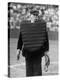 Umpire Bill Summers Glaring Toward Cleveland Indians Dugout-George Silk-Premier Image Canvas