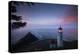 Umpqua River Lighthouse at sunset, Cape Disappointment, Oregon, USA-Panoramic Images-Premier Image Canvas