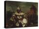 Un arabe-Eugene Delacroix-Premier Image Canvas