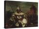 Un arabe-Eugene Delacroix-Premier Image Canvas