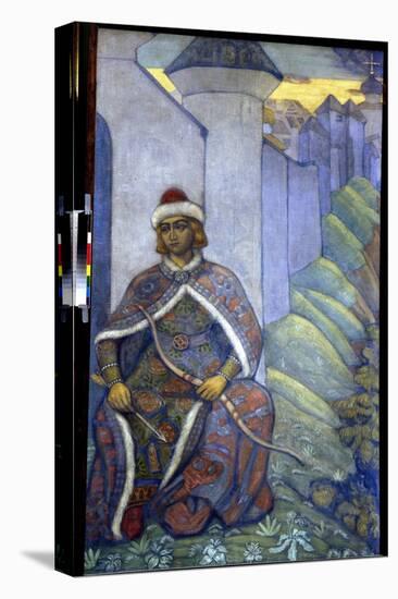 Un Chevalier. Peinture De Nicholas Roerich (1874-1947), Tempera Sur Toile, 1910. Art Russe, 20E Sie-Nicholas Roerich-Premier Image Canvas