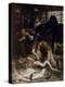 Un coin de la Halle aux poissons le matin (1880)-Victor Gabriel Gilbert-Premier Image Canvas