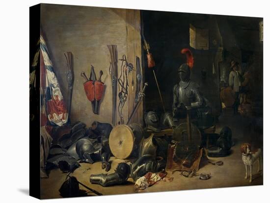 Un Cuerpo De Guardia-Abraham Teniers-Premier Image Canvas