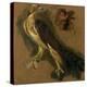 Un tiercelet et une tête de coq. Etude-Pieter Boel-Premier Image Canvas