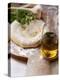 Unbaked Pizza, Herbs, Garlic and Olive Oil-null-Premier Image Canvas