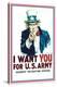 Uncle Sam: I Want You For U.S. Army - Modern-null-Stretched Canvas