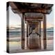 Under Scripps Pier-Danita Delimont-Stretched Canvas