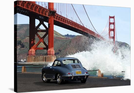 Under the Golden Gate Bridge, San Francisco-Gasoline Images-Stretched Canvas