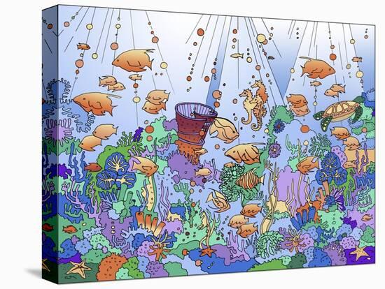 Under The Sea 1-Howie Green-Premier Image Canvas