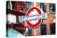 Underground Sign II - In the Style of Oil Painting-Philippe Hugonnard-Premier Image Canvas