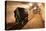 Underground Train in Mine, Carts in Gold, Silver and Copper Mine.-TTstudio-Premier Image Canvas