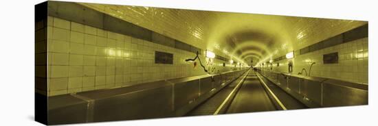 Underground Walkway, Old Elbe Tunnel, Hamburg, Germany-null-Premier Image Canvas